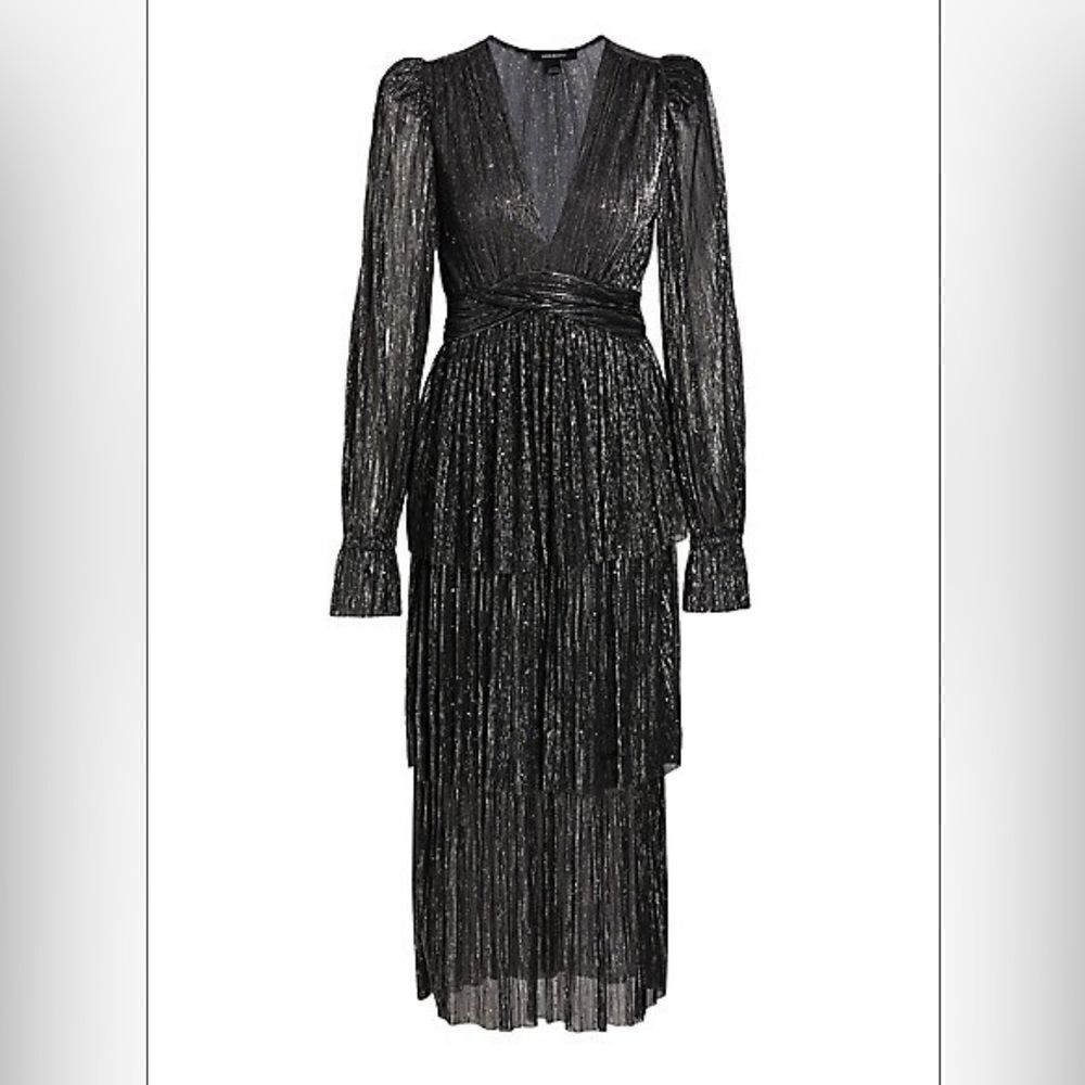 Sabina Musáyev
Marais Sequin Knit Midi-Dress in PURPLE